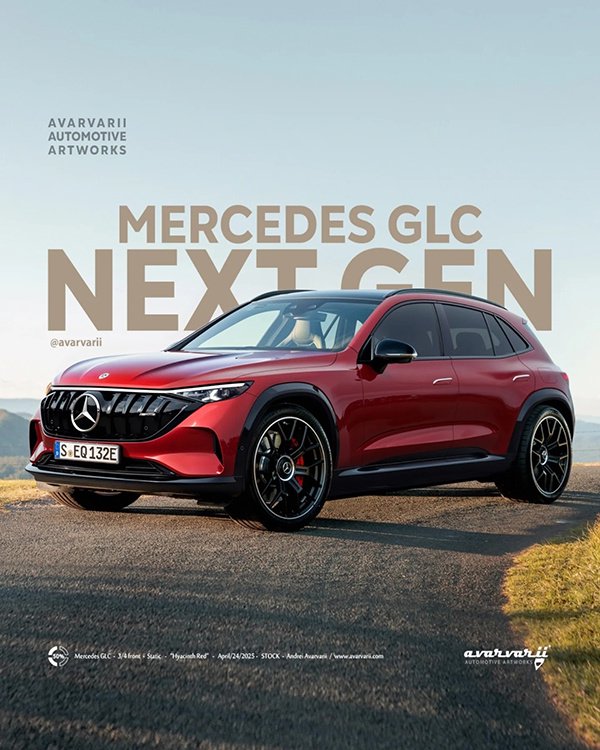 ▲新奔驰 GLC 渲染图 图片来自：wilcoblok