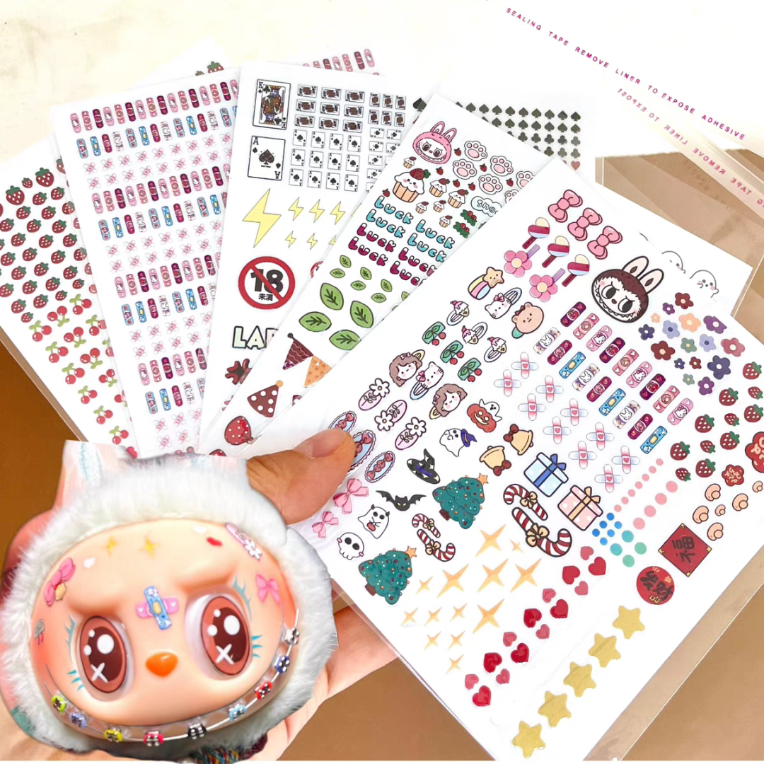 图 | Labubu 创意改装贴纸