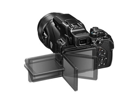 图为：尼康COOLPIX P1100长焦数码相机