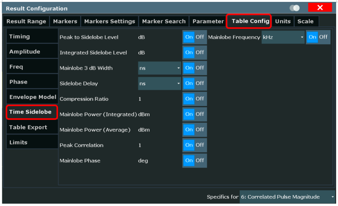图29 测试参数设置界面