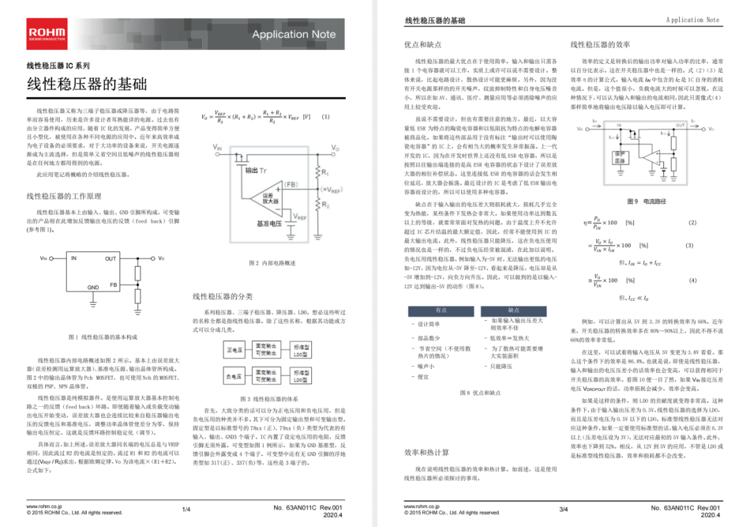 图2. 线性稳压器的基础