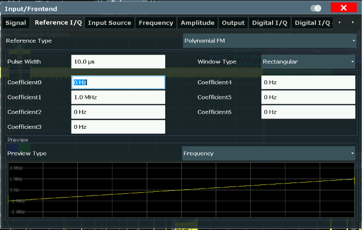 图34 设置chirp参考信号