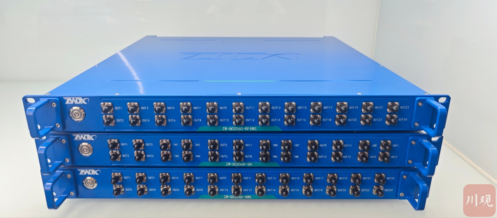 量子计算测控系统产品 成都中微达信科技有限公司供图