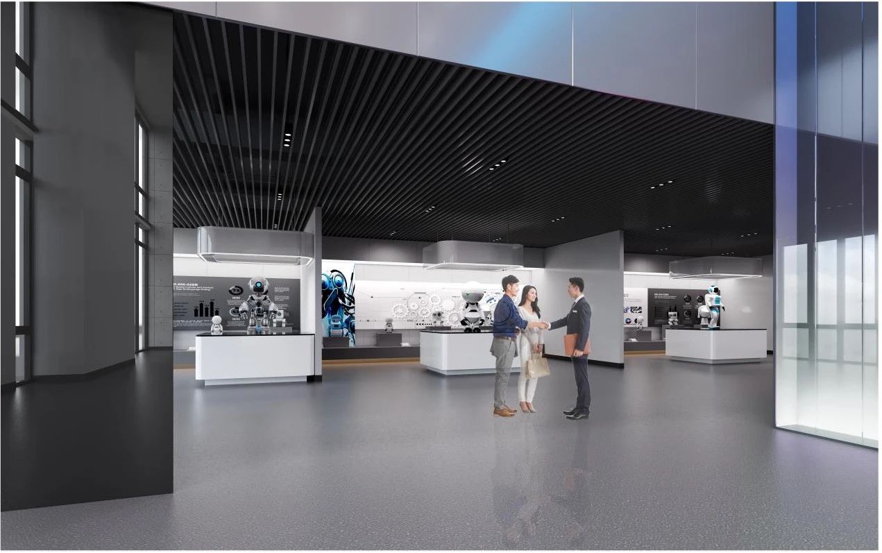 ▲ 机器人 4S 店效果图 / 北京亦庄提供