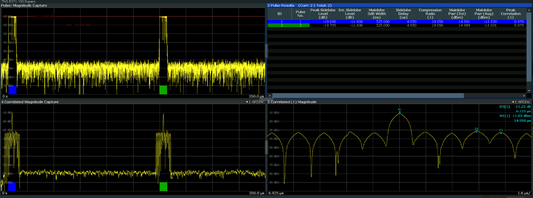 图28 K6选件脉冲测试界面