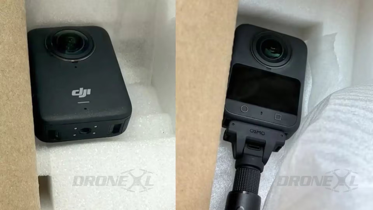 ▲ 此前泄露的 Osmo 360 谍照