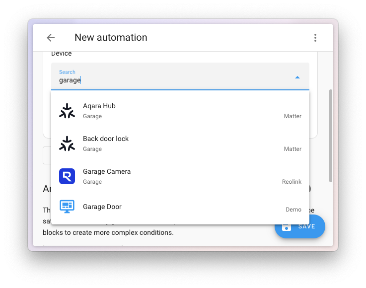 打开智能智能家居平台家庭助手 - 启用版本2025