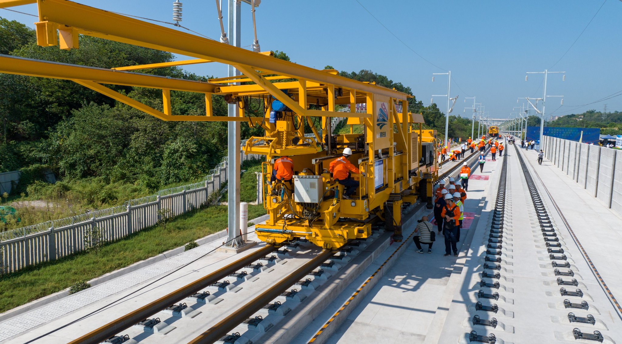 深汕铁路惠州南站站房工程正式开工建造