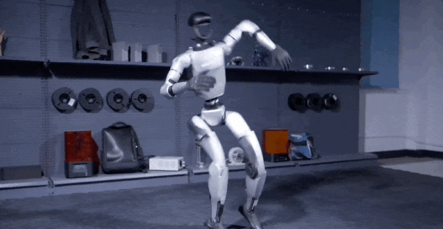 宇树机器人已经可以完成难度更高的侧空翻。来源：宇树科技