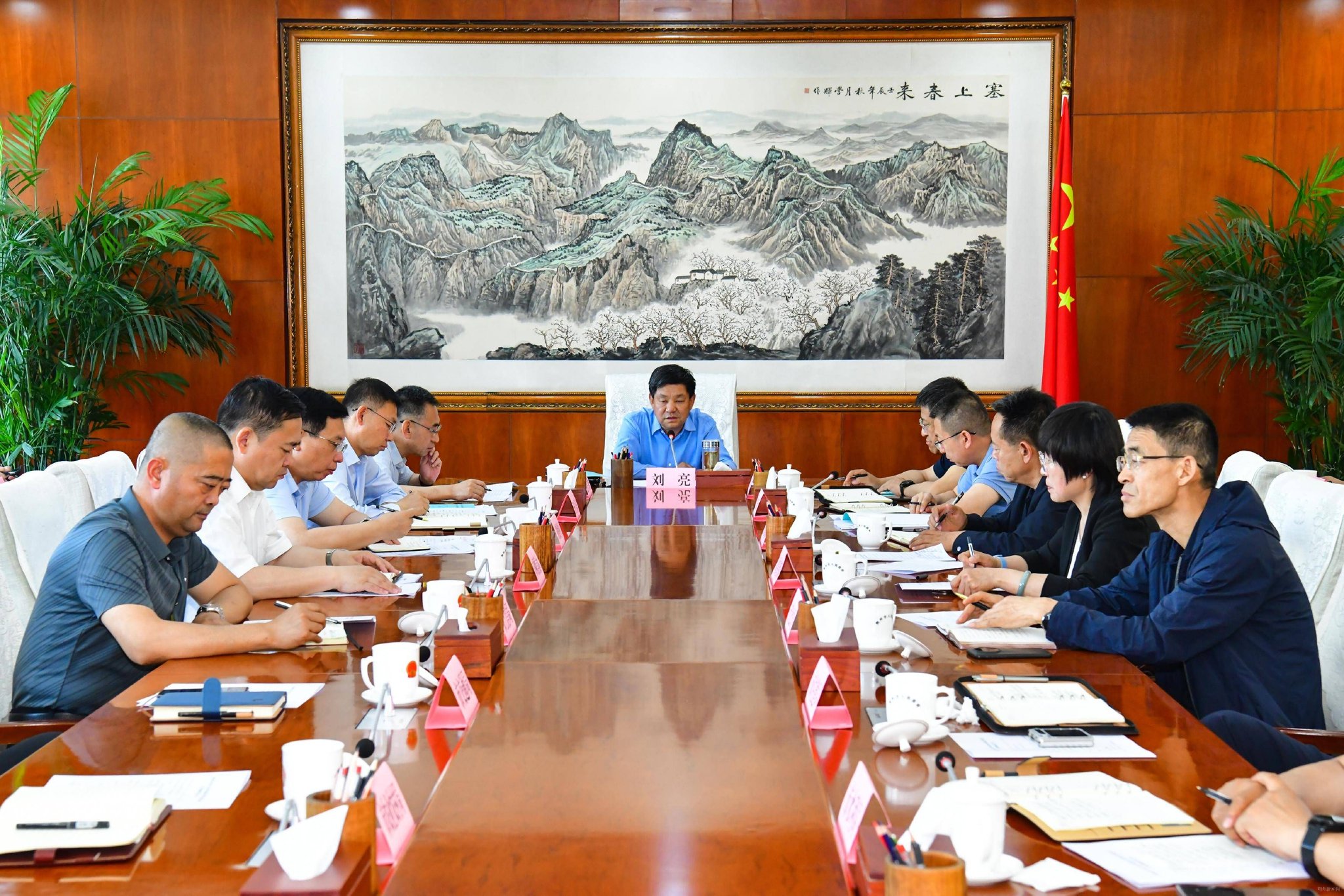 朔州市中央生态环境保护督察边督边改工作视频推进会议召开