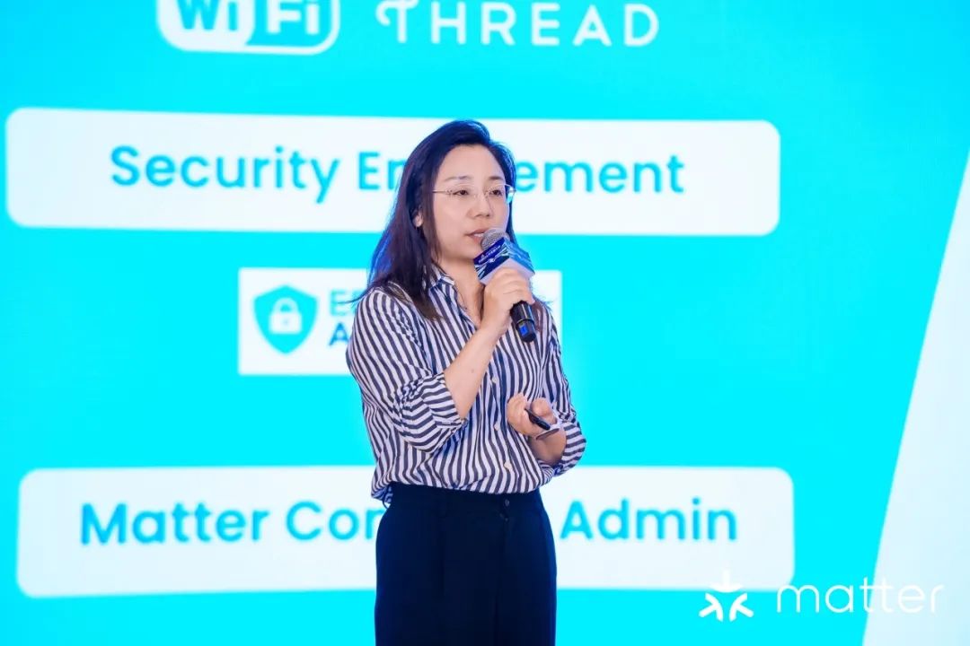 ▲ 恩智浦半导体高级市场经理 顾春红