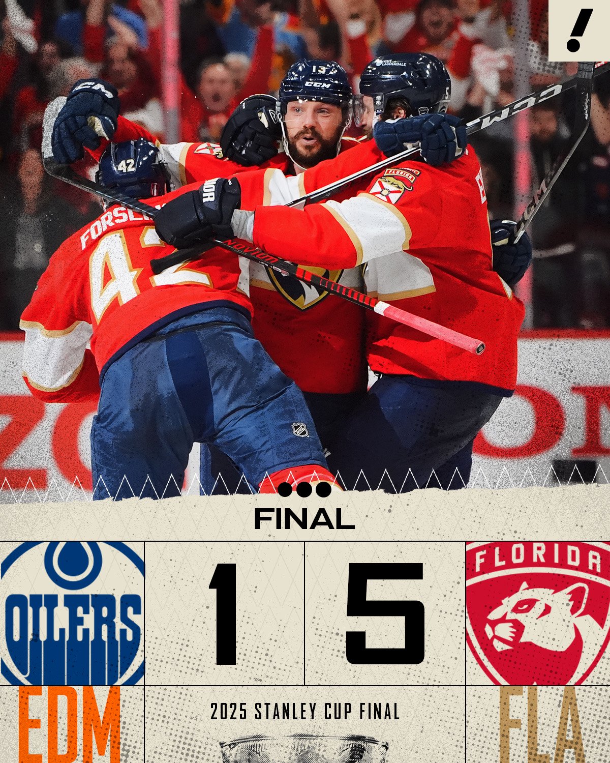NHL美洲豹连续两年击败油人实现卫冕 加拿大球队连续32年无缘捧杯