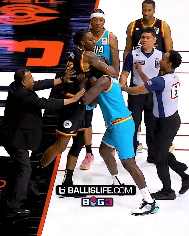 抱摔!Haynes:鉴于两人都是新秀 BIG3不会对霍华德&师弟追加禁赛