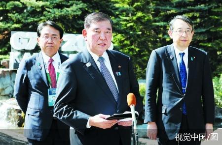 16日,日本首相石破茂在七国集团(G7)调换东说念主峰会技能,就日好意思双边会谈回答记者发问。