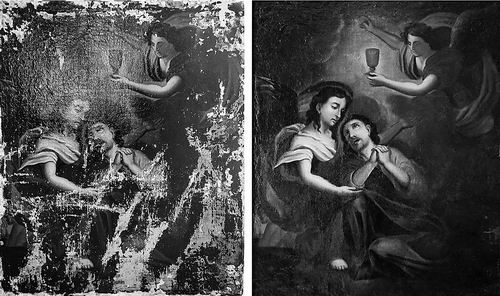 改变损坏的油画的“电影”的新方法