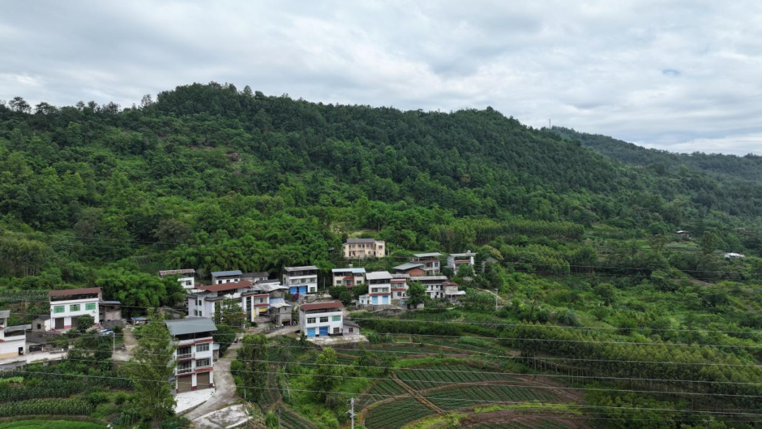 重庆市万州区白羊镇长石村风景。