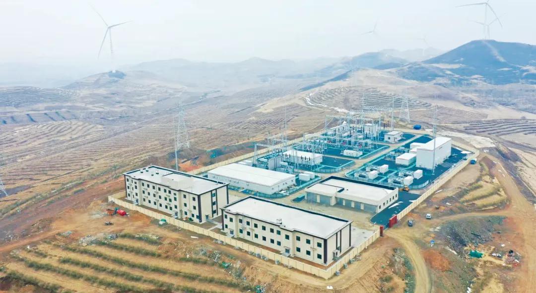 内蒙古能源突泉县百万千瓦风储基地项目变电站
