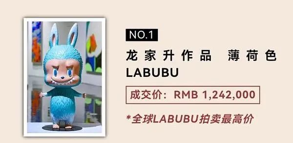 图 1 :“全球唯一”的薄荷色 LABUBU