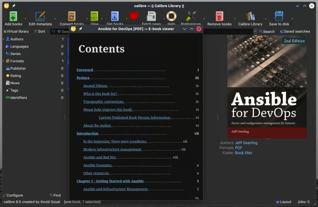 开源电子书管理工具 Calibre 8.5 发布：统一浅 / 深色滚动条样式、修复 Win11 进程问题