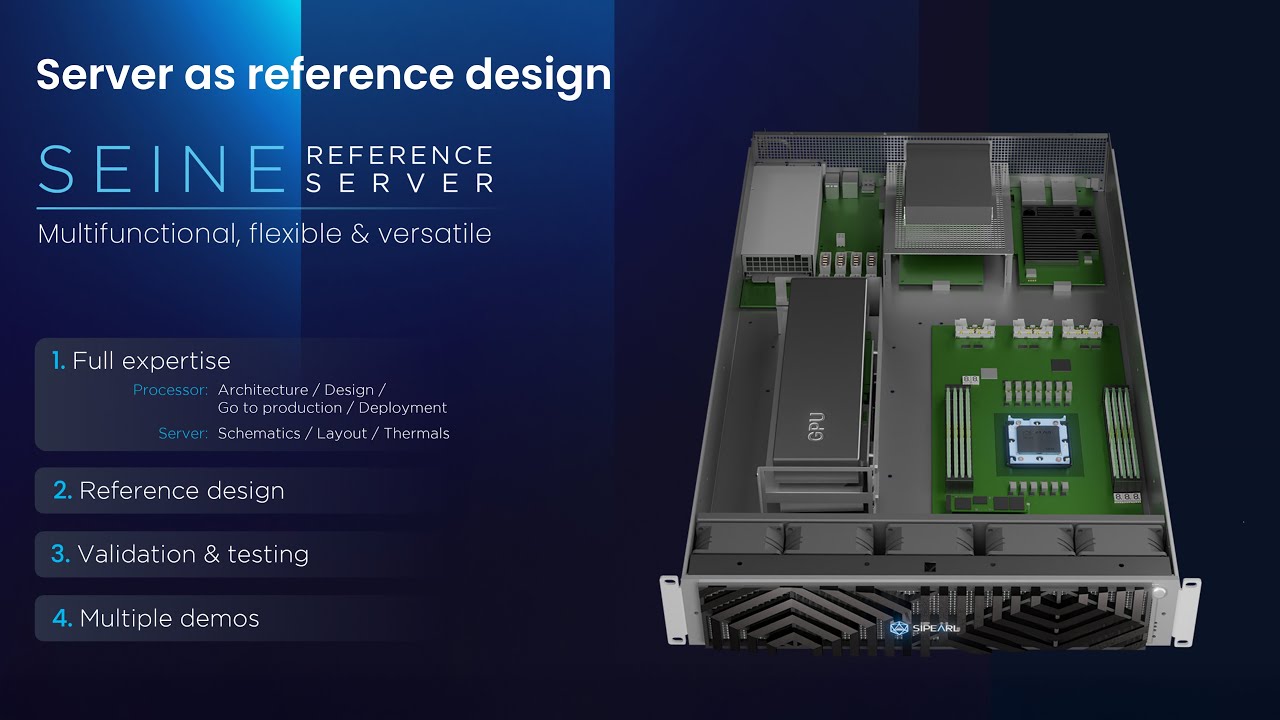sipearl启动了基于Arm Processor Rhea1 Seine的参考参考设