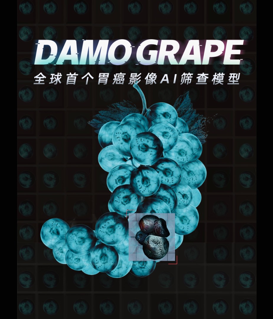 Ali Grass Academy共同发布了全球首个胃癌成像葡萄筛