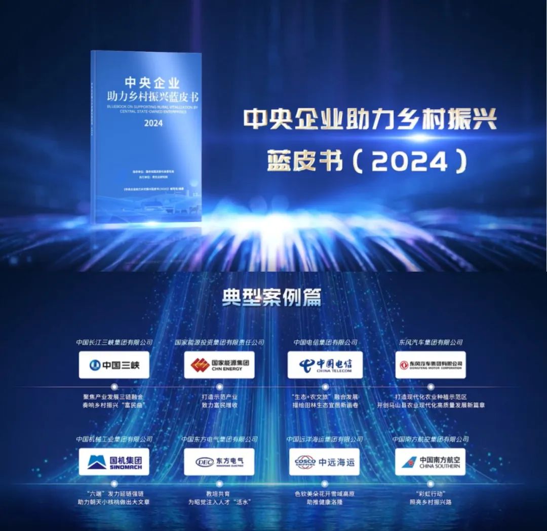▲“聚焦产业发展三链和会,奏响乡村振兴富民曲”入选《蓝皮书》典型案例