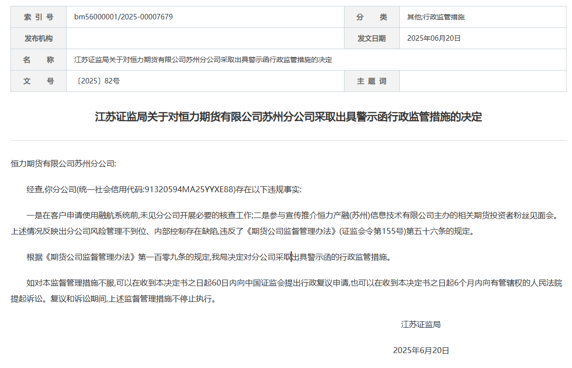 期货分公司违规罚单频发，无证人员网络直播、交易咨询违规成高频原因