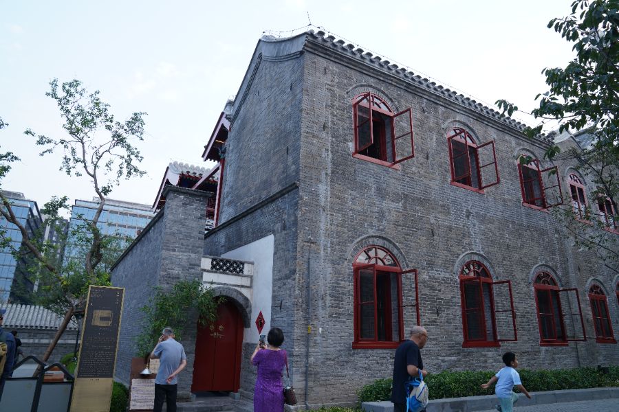 修缮后的老便宜坊旧址（李莎摄 下同）