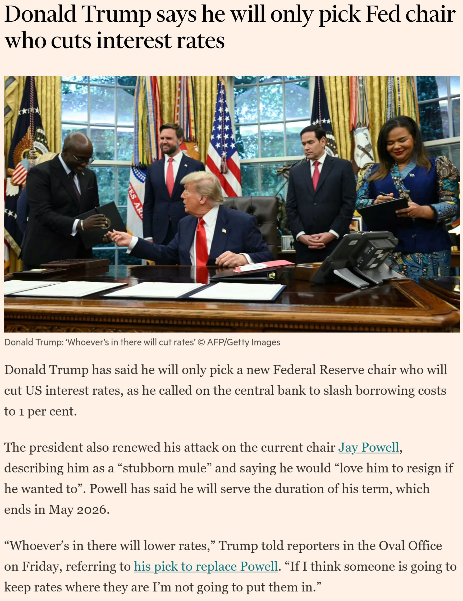 △英国《金融时报》报道截图