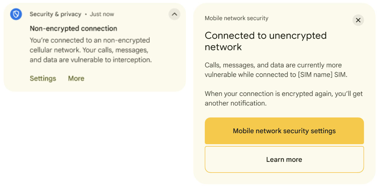 Android 16 Security升级：这将阻止与“伪基站”连接