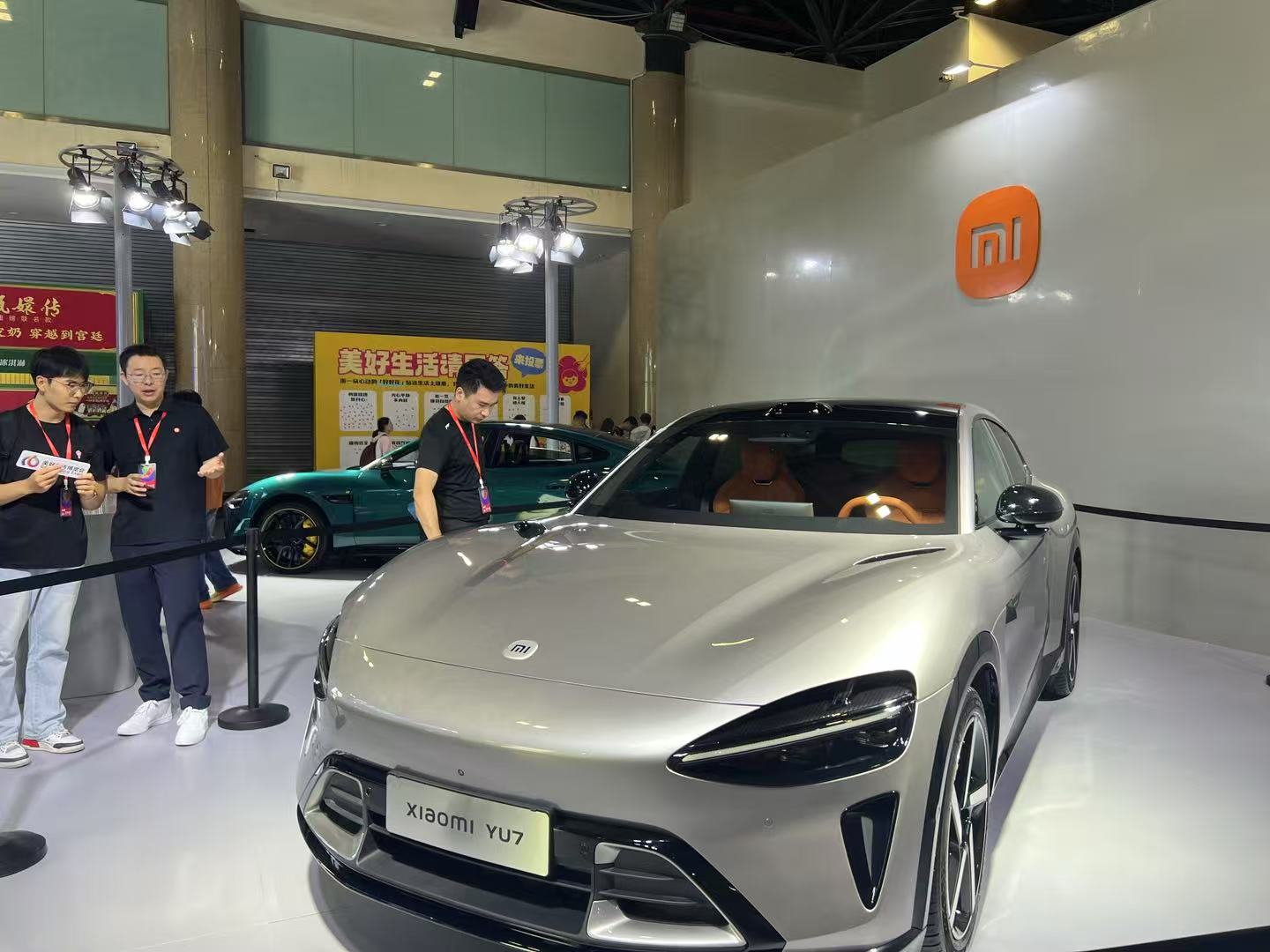 小米YU7 图片来源：时代周报记者摄