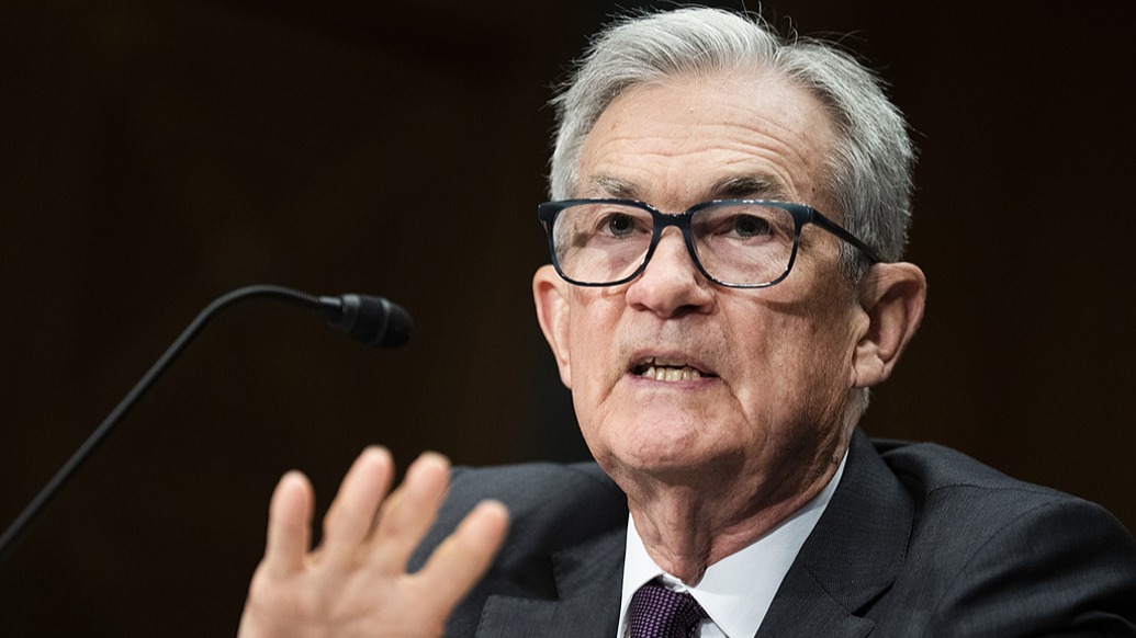 美联储主席鲍威尔。视觉中国 图