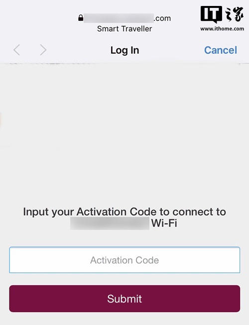 ▲ 强制门户型 Wi-Fi 登录页面，仅供参考