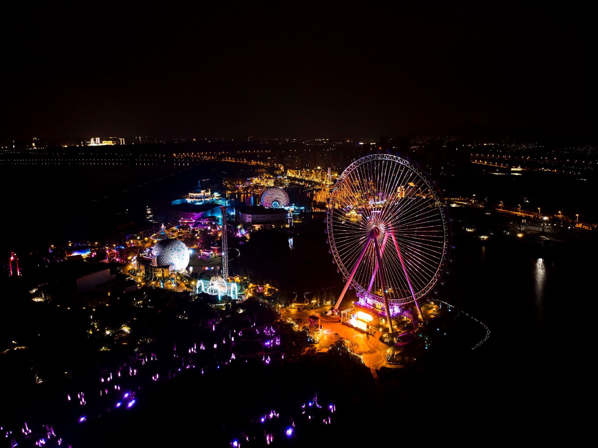 黄石夜景