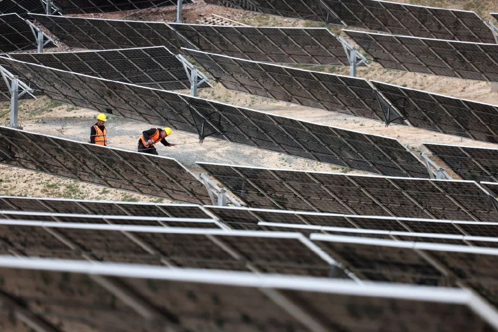 图为兰州新区城市智慧能源岛协同耦合项目。新华社记者 陈斌 摄