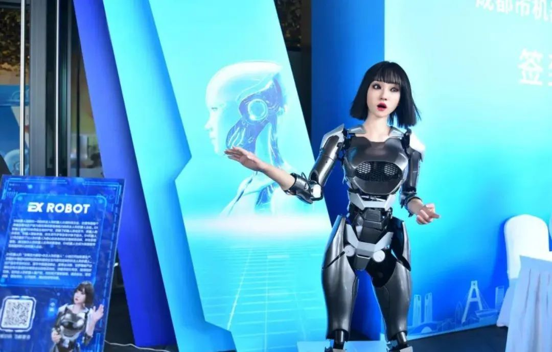 ▲EX仿生人形机器人