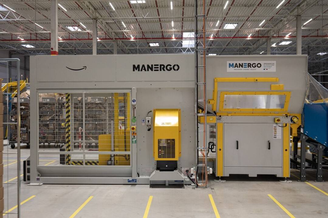 亚马逊物流的Tipper自动化卸载系统