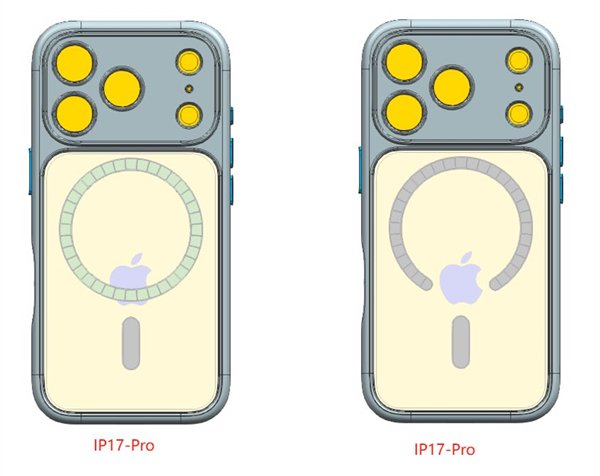 iPhone 17 Pro徽标已发布要向下移动：MagSafe必须重新