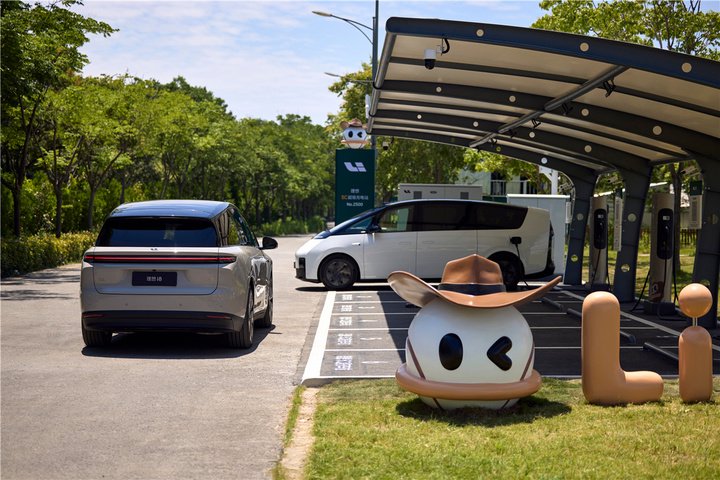 ▲第 2500 座理想超充站