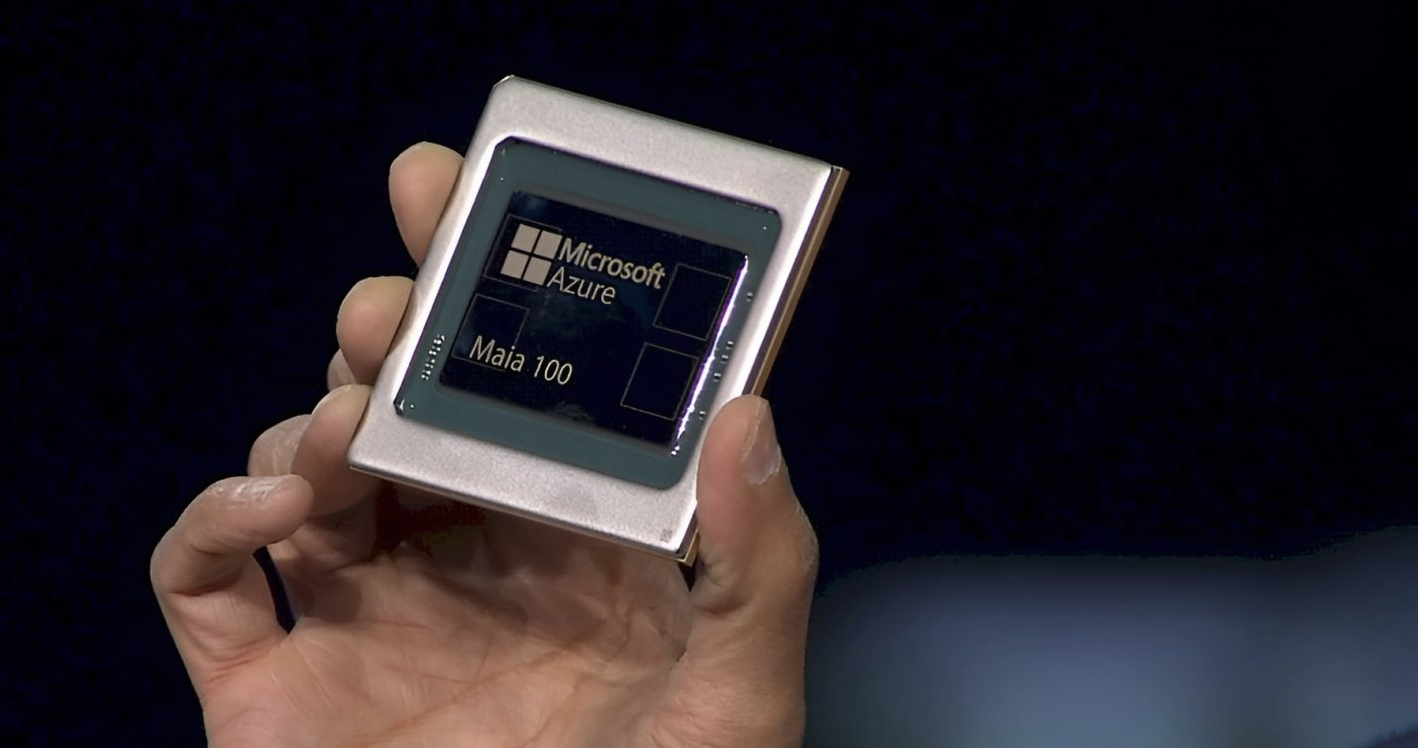 ▲ 微软当今的 Maia 100 解决器