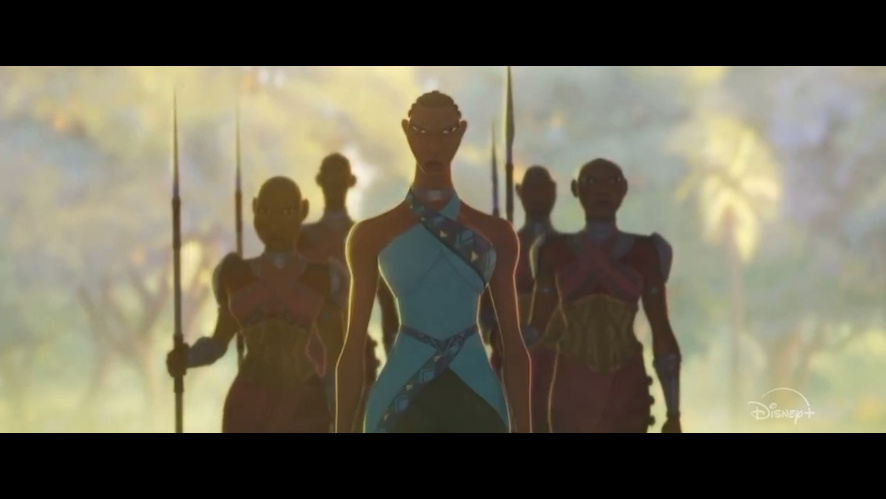 Marvel的新动画系列“ Wakanda的Eye of Wakanda”飞行员