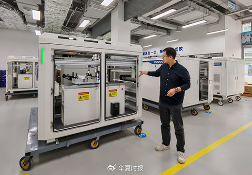 因诺科技相关负责人介绍智能无人值守机库