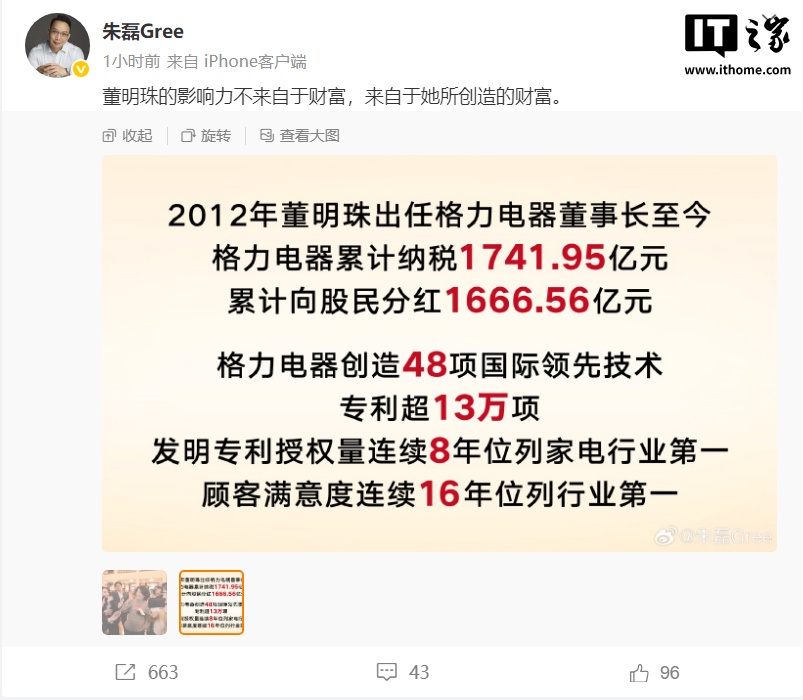 Gree Electric AppliancesгܼZhu LeiDong MingzhuӰ첻ԲƸ