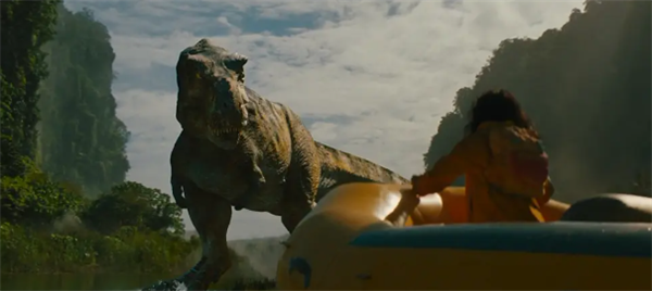 人类在禁止的恐龙和“侏罗纪世界：复兴”中碰