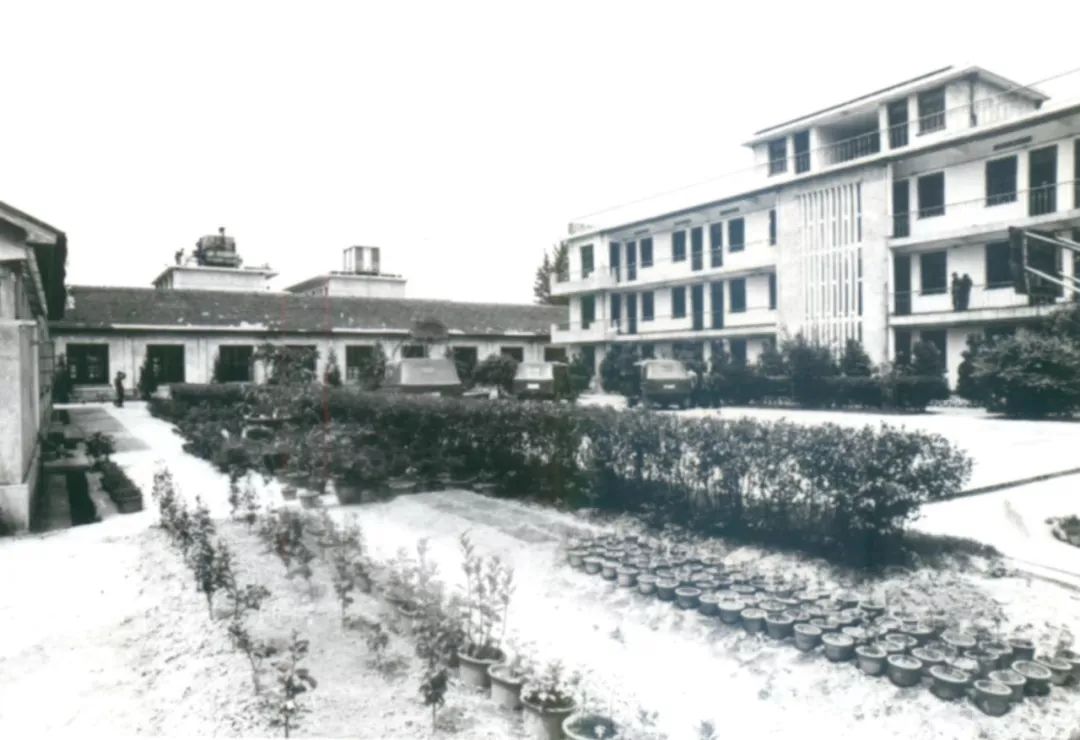 △1980年4月,宁国密封件厂(中鼎前身)建成的模具车间、办公楼和食堂。