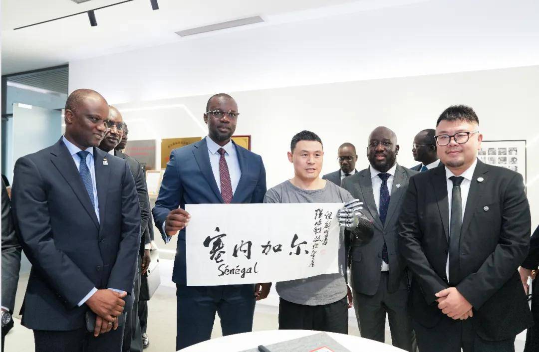 塞内加尔总理松科一行参访强脑科技