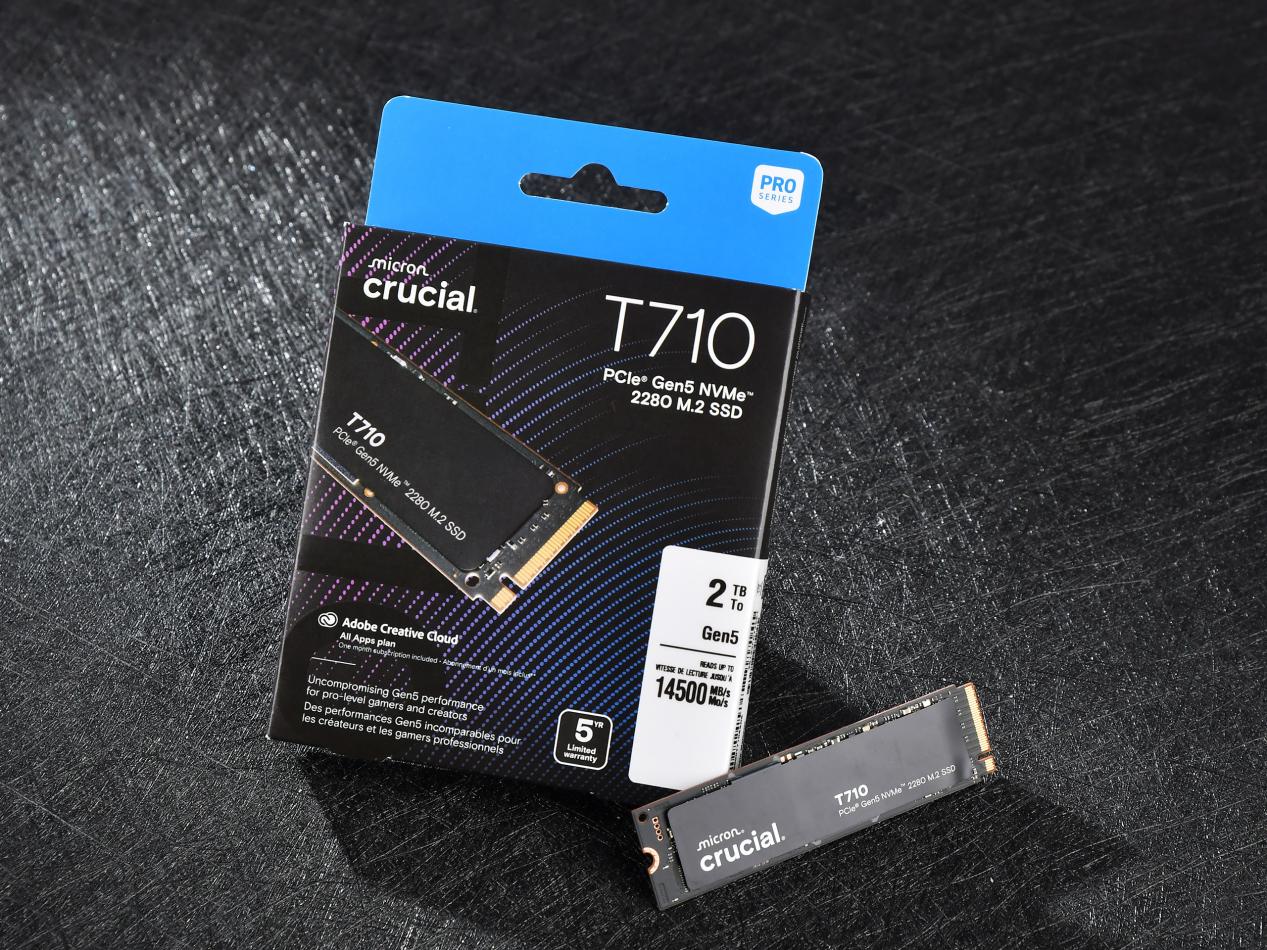 关键的T710 Gen5 NVME SSD审查