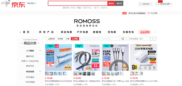 罗马人关闭了JD.com的旗舰店，淘宝和Pinuoduo：工作