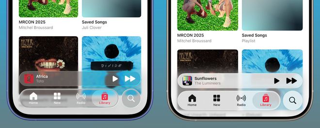 苹果调整 iOS 26 液态玻璃设计,用户褒贬不一