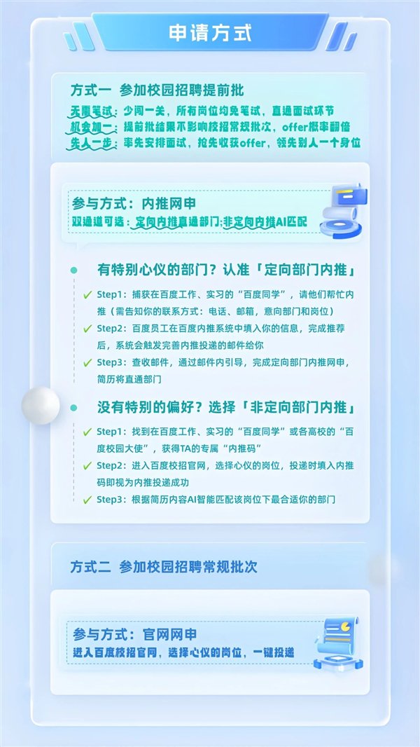 2026年百度校园的招募已
